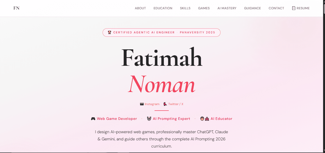 Portfolio V2 preview